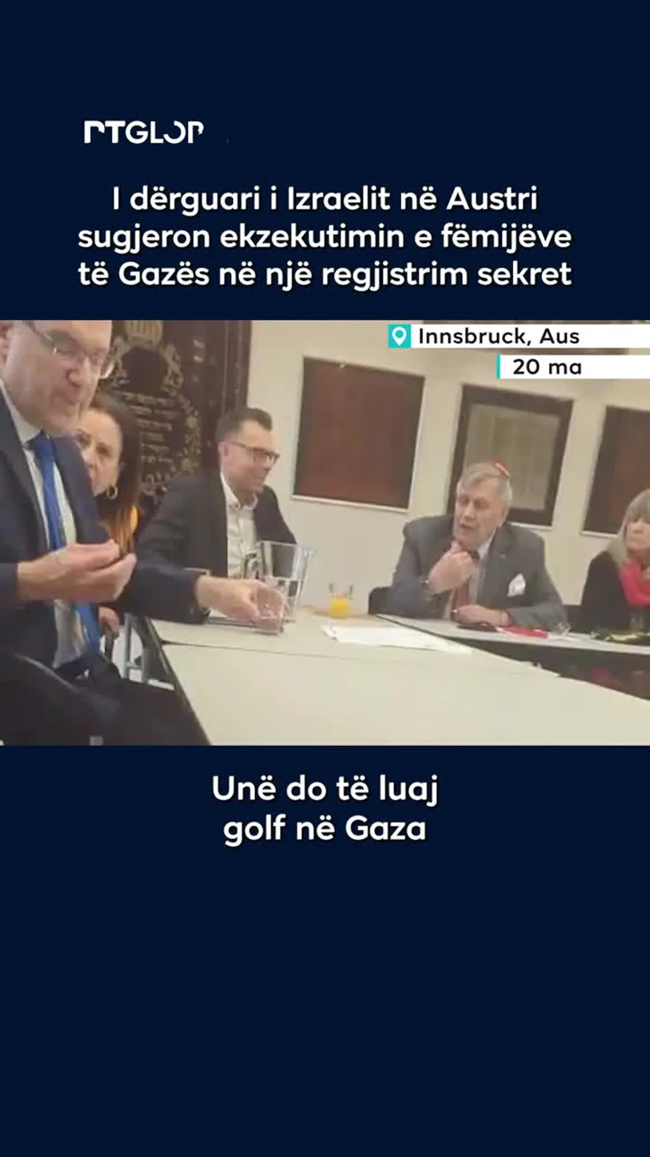 I dërguari i Izraelit në Austri sugjeron ekzekutimin e fëmijëve të Gazës
